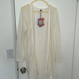 YITTY knit slip long cardigan